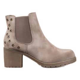 Sergio Leone Botas Warm Booties Jodhpur marrón