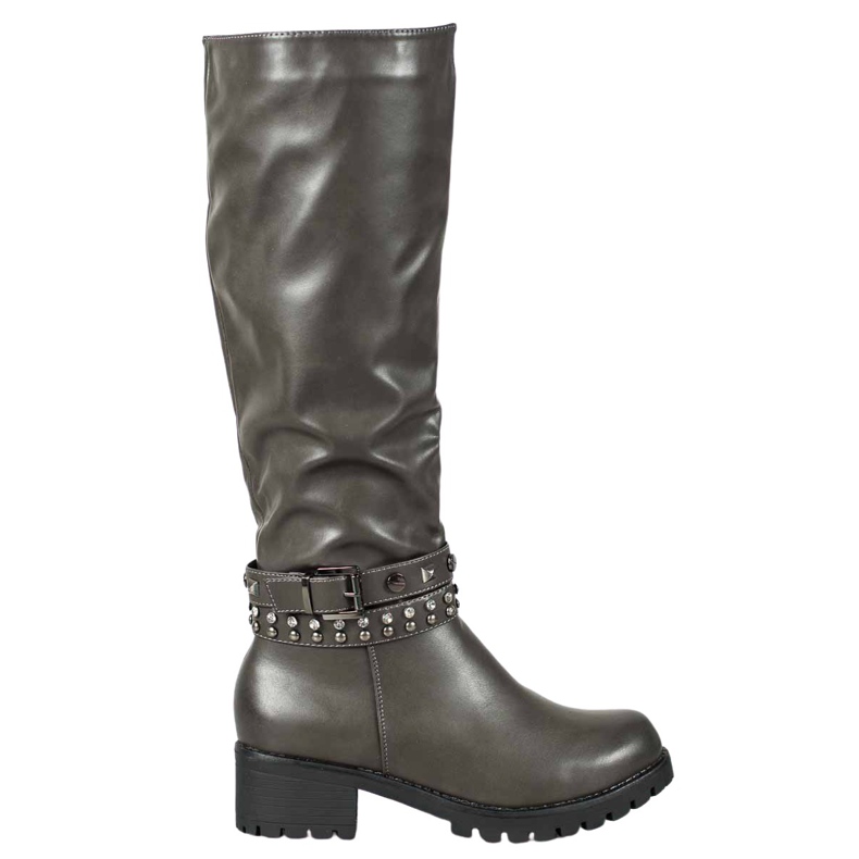 Nio Nio Botas con plataforma gris Nio Nio Botas con plataforma gris