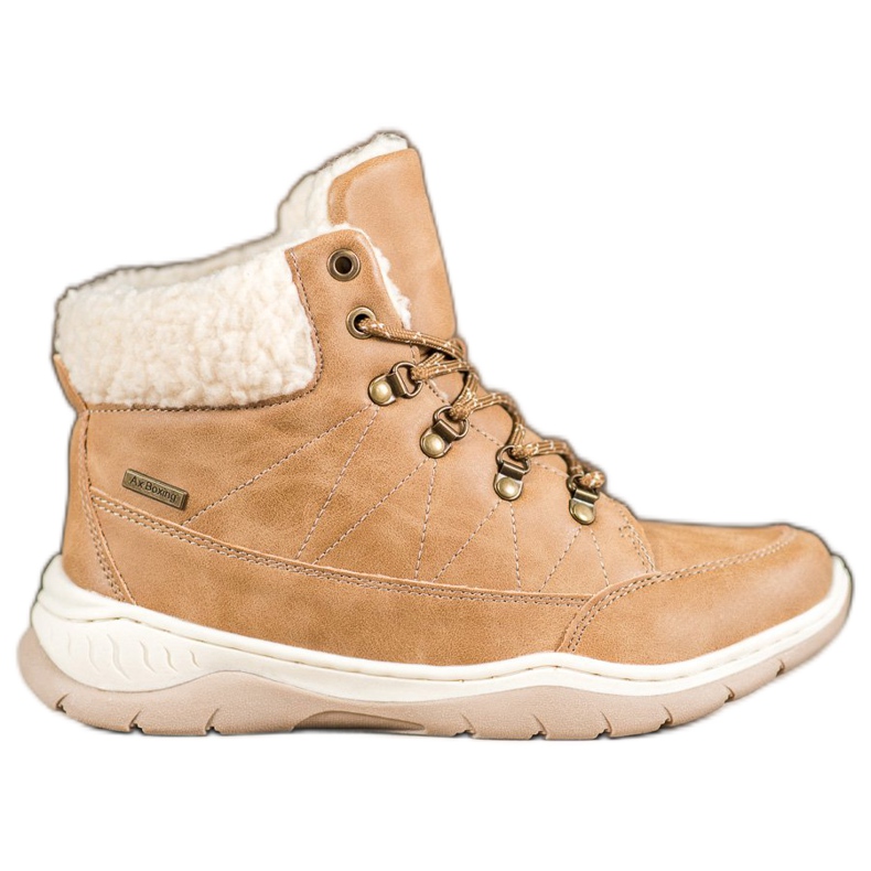 Arrigo Bello Botas cálidas de invierno beige