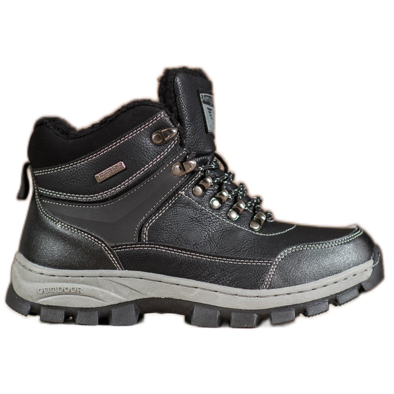 Arrigo Bello Botas de invierno con cordones negro Arrigo Bello Botas de invierno con cordones negro