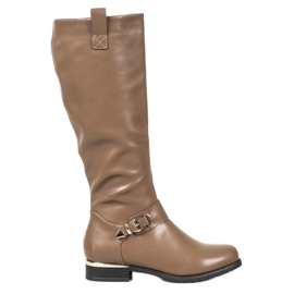 Super Me Botas de montar beige