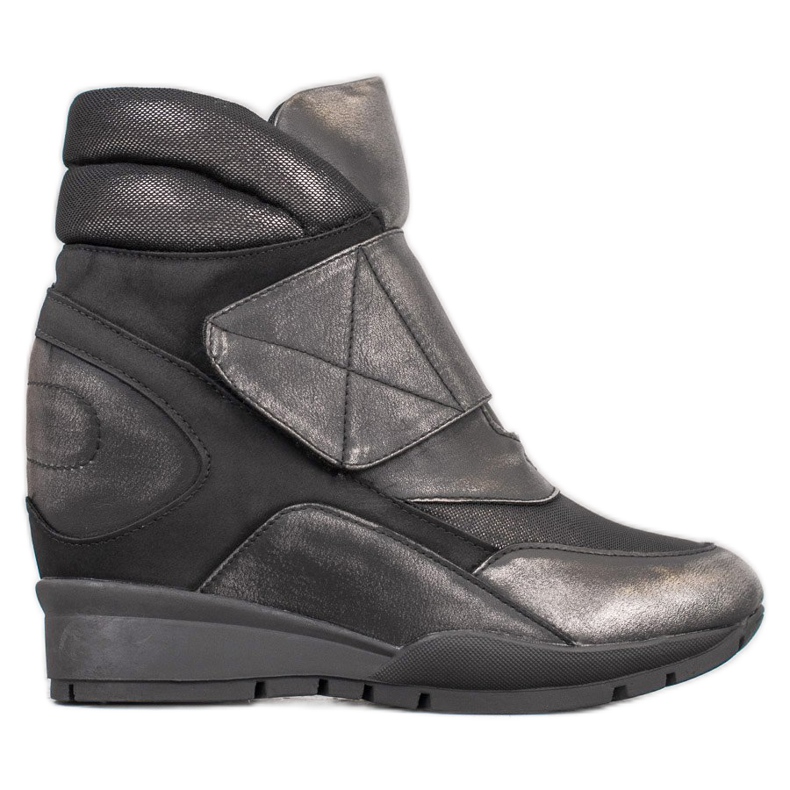 Sergio Leone Zapatillas Velcro gris
