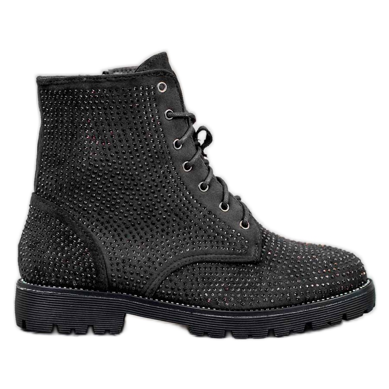 Sweet Shoes Botas de ante negras negro