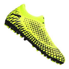 Botas de fútbol Puma Future 4.4 Mg Jr 105697-03 amarillo amarillo