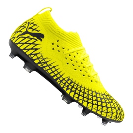 Botas de fútbol Puma Future 4.2 Netfit Fg / Ag M 105611-03 amarillo amarillo