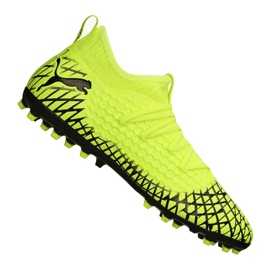 Botas de fútbol Puma Future 4.3 Netfit Mg M 105684-03 amarillo amarillo