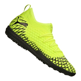Botas de fútbol Puma Future 4.3 Netfit Tt M 105685-03 amarillo amarillo
