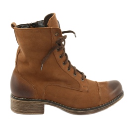 Botas de trabajo con cremallera Angello 2065 marrón Botas de trabajo con cremallera Angello 2065 marrón