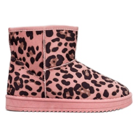 SDS Mukluki rosa con lunares