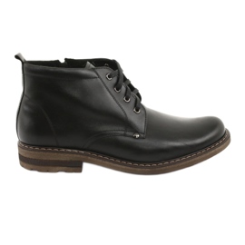 Botas negras Moskała BR-1 para hombre negro