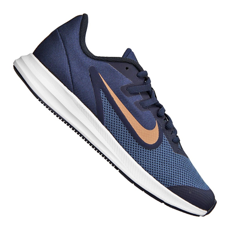 Zapatillas Nike Downshifter 9 (GS) Jr AR4135-403 azul marino