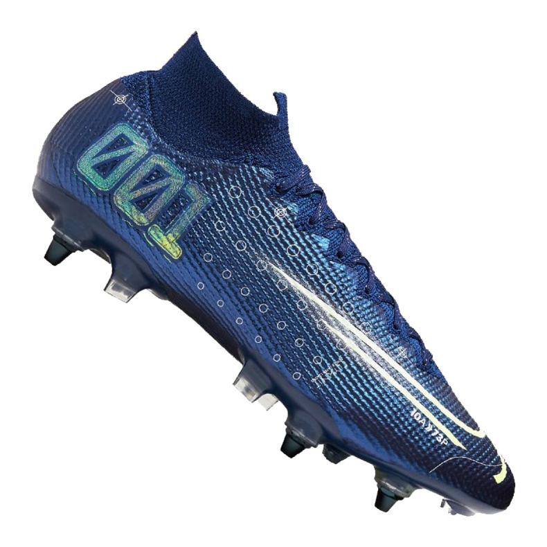 Zapatillas de fútbol Nike Superfly 7 Elite Mds SG-Pro Ac M CK0013-401 azul marino azul marino