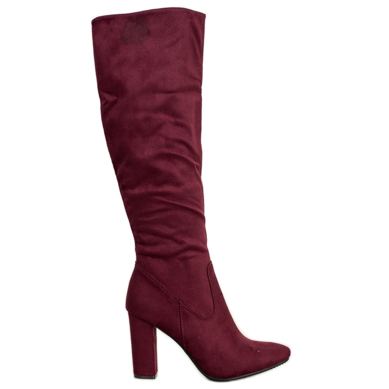 Botas VINCEZA elegantes rojo