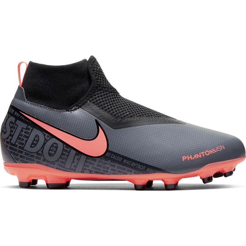 Zapatillas de fútbol Nike Phantom Vsn Academy Df FG / MG Jr AO3287 080 multicolor negro Zapatillas de fútbol Nike Phantom Vsn Academy Df FG / MG Jr AO3287 080 multicolor negro