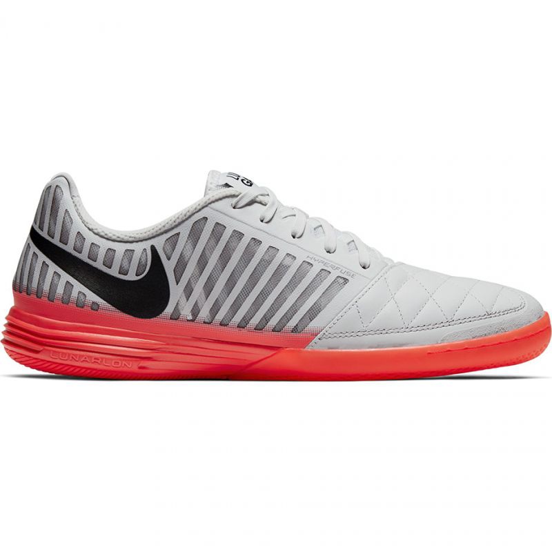 Zapatillas de fútbol Nike LunarGato Ii 580456 060 blanco, rojo, gris plata gris Zapatillas de fútbol Nike LunarGato Ii 580456 060 blanco, rojo, gris plata gris