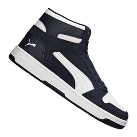 Puma Rebound LayUp Sd M 370219-03 blanco negro Puma Rebound LayUp Sd M 370219-03 blanco negro