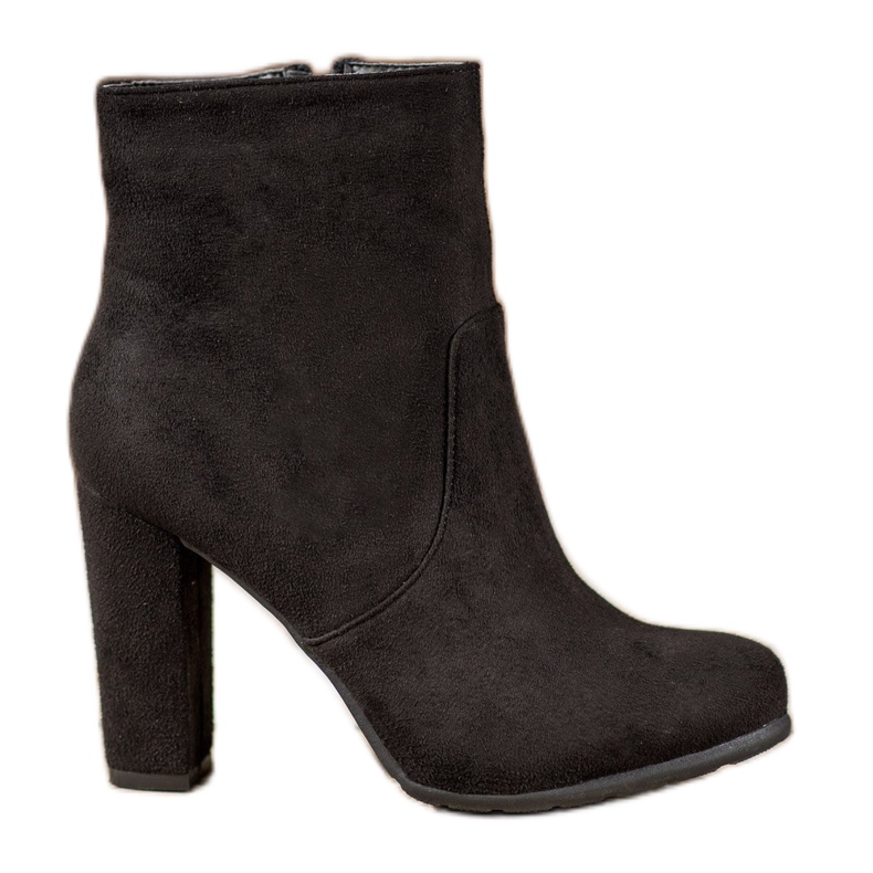 SHELOVET Botas de gamuza sexy negro
