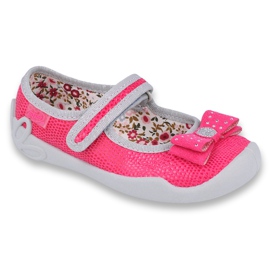 Calzado infantil befado 114X361 rosado gris