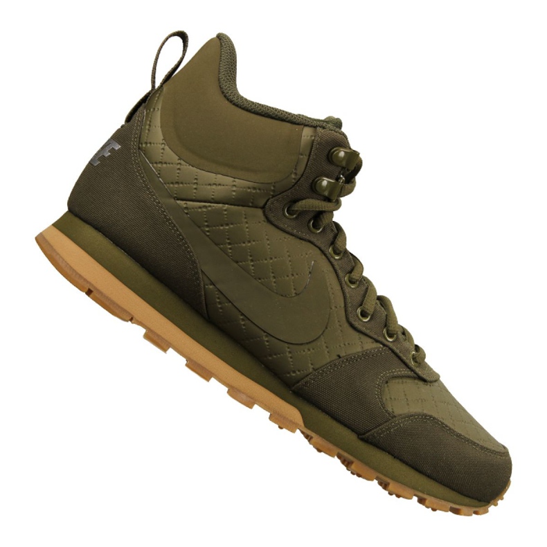 Calzado Nike Md Runner Mid Prem M 844864-300 verde