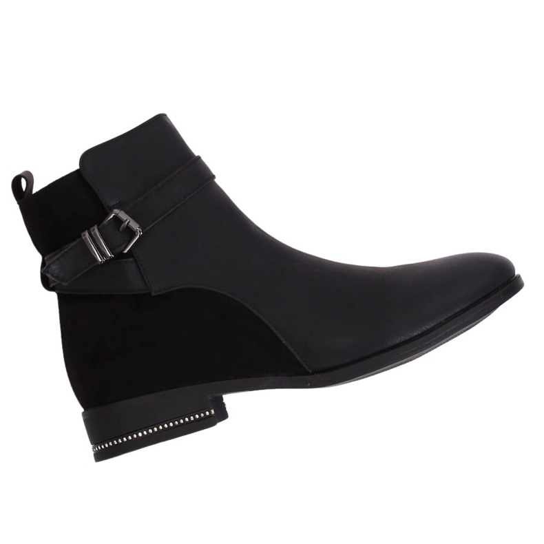 Botas negras Jodhpur para mujer 3332 Negro Botas negras Jodhpur para mujer 3332 Negro