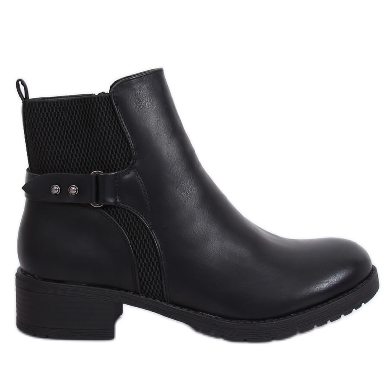 Botas negras Jodhpur 1089 Black negro