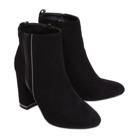 Botas negras de tacón M378 Black negro