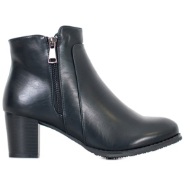 J. Star Botines con cremallera negro