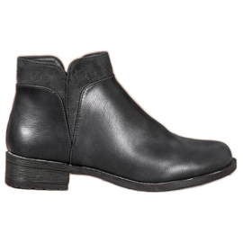 Small Swan Botas negras casuales negro