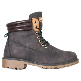 SHELOVET Tramperos con estilo gris