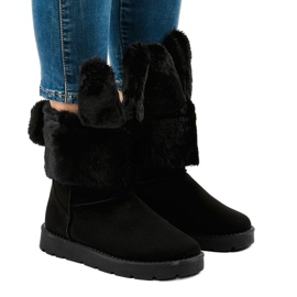 Botas esquimales con aislamiento de ante negro NB137
