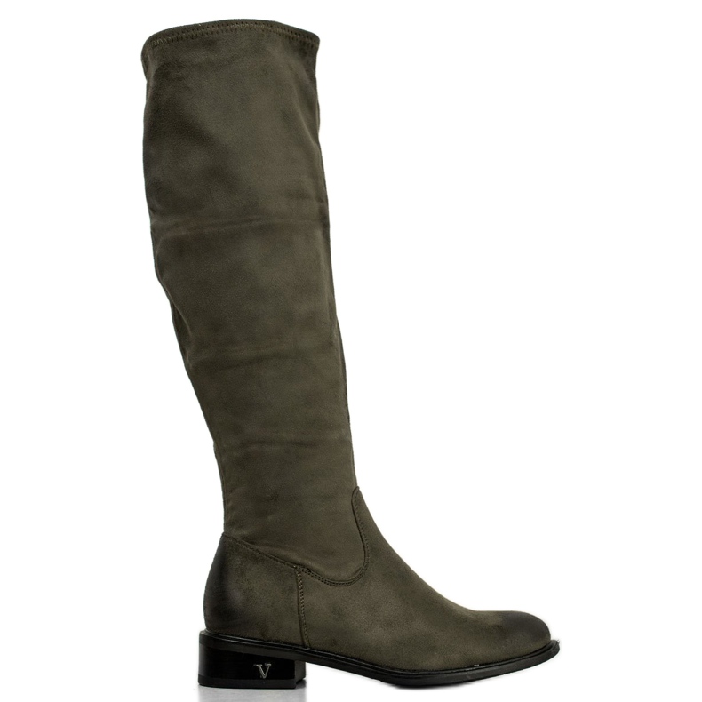 Botas de ante VINCEZA verde