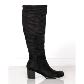 Botas clásicas en el talón VINCEZA negro