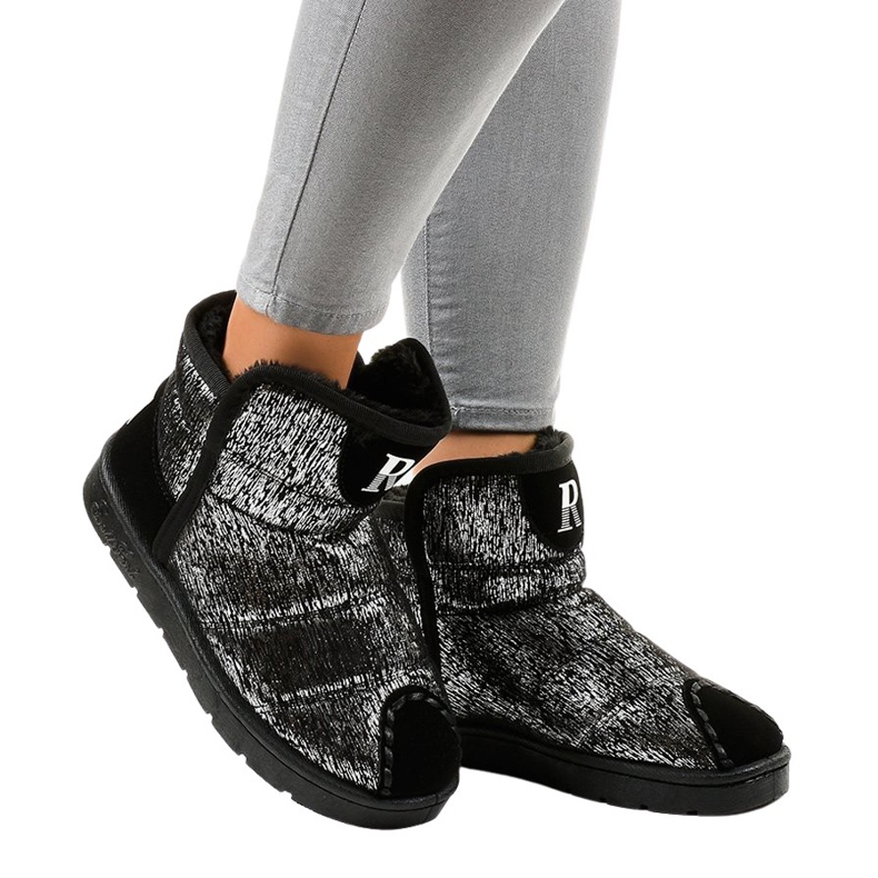 Botas esquimales plateadas con emu FC232-19 gris Botas esquimales plateadas con emu FC232-19 gris