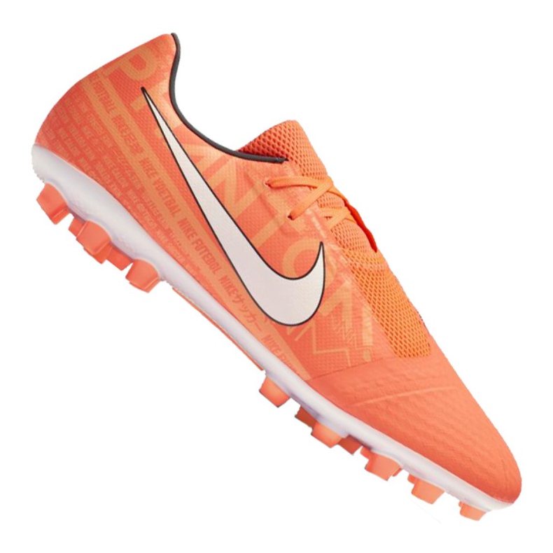 Zapatillas de fútbol Nike Phantom Vnm Academy Ag M CK0410-810 naranja naranja