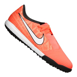 Zapatillas de fútbol Nike Phantom Vnm Academy Tf Jr AO0377-810 naranja naranja