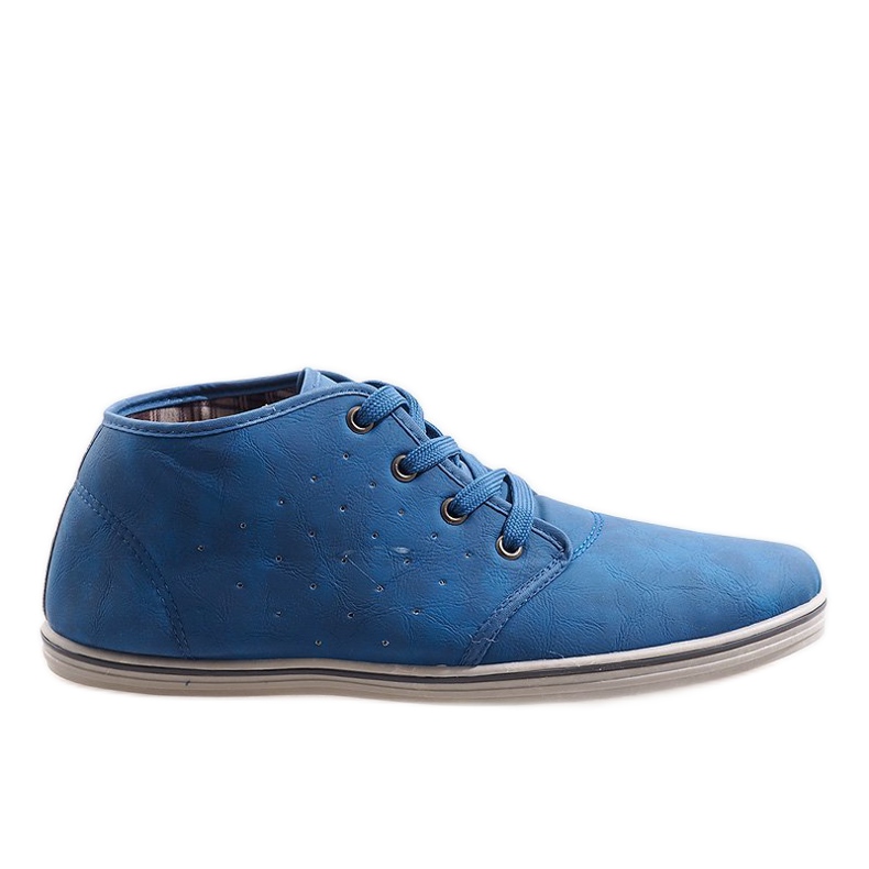 Zapatillas altas de moda TL354-6 Azul marino