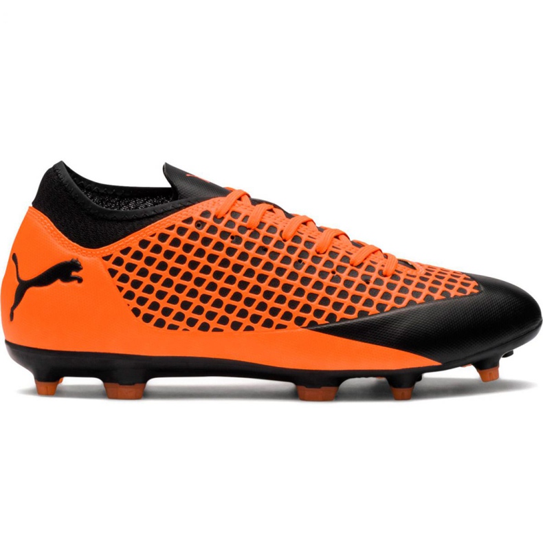 Botas de fútbol M Puma Future 2.4 Fg Ag 104839 02 multicolor naranja