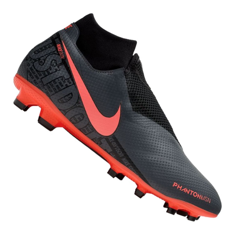 Zapatillas de fútbol Nike Phantom Vsn Pro Df Fg M AO3266-080 negro Zapatillas de fútbol Nike Phantom Vsn Pro Df Fg M AO3266-080 negro