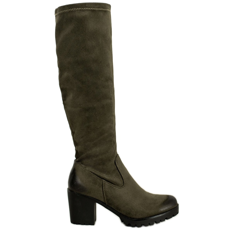 Botas en la plataforma VINCEZA verde