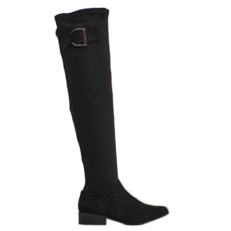 Jumex Botas elegantes con hebilla negro Jumex Botas elegantes con hebilla negro