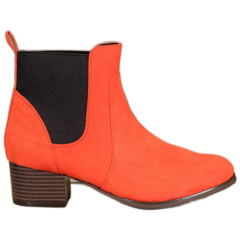 Kylie Botas Chelsea clásicas naranja
