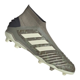 Botas de fútbol adidas Jr Predator 19+ Fg M EF8213 gris gris