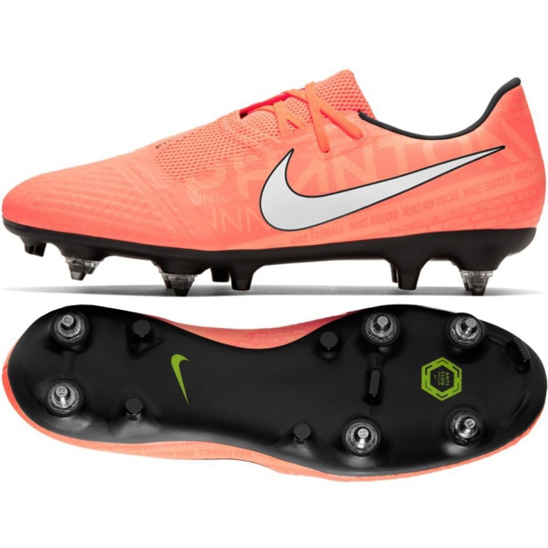 Calzado de fútbol Nike Phantom Venom Academy Sg Pro Ac M BQ9140 810 negro naranja