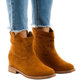 Botas vaqueras marrones NC981 marrón