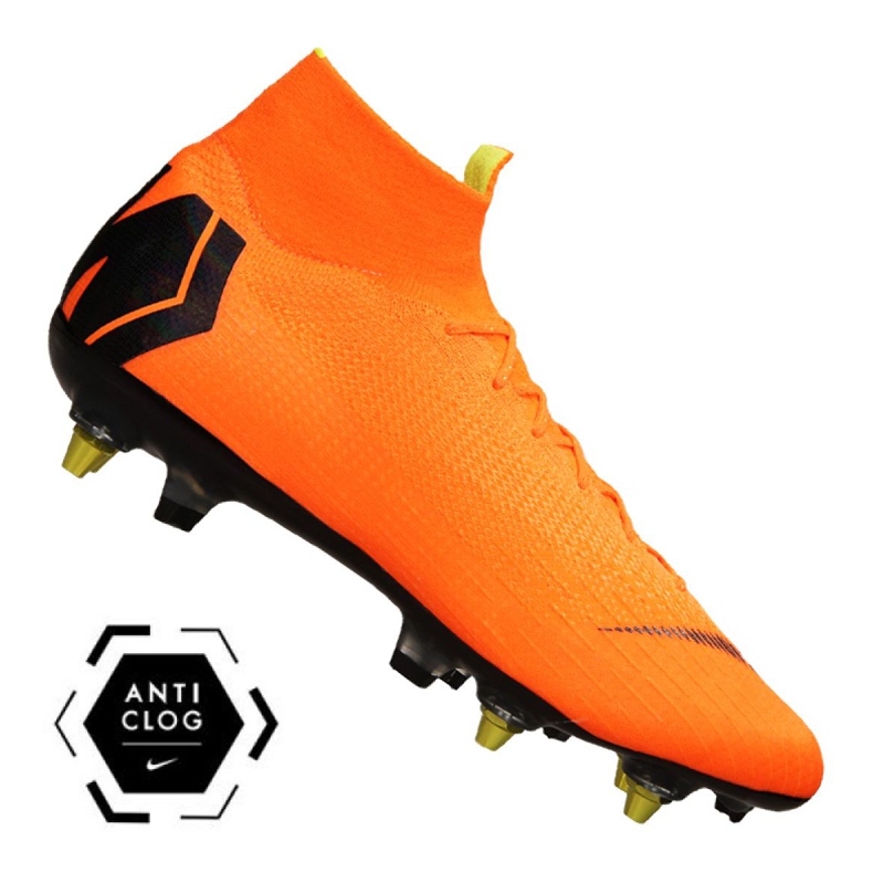 Zapatos de fútbol Nike Superfly 6 Elite Sg Pro Ac M AH7366-810 naranja naranja