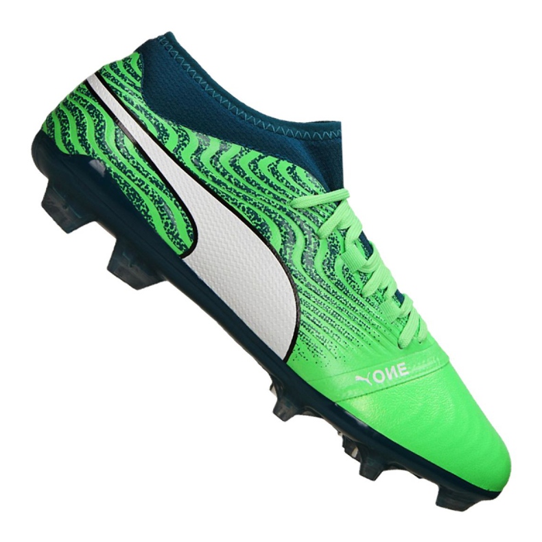 Botas de fútbol Puma One 18.2 Fg M 104533-04 verde verde