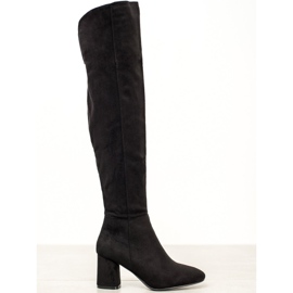 Seastar Botas elegantes en un poste negro