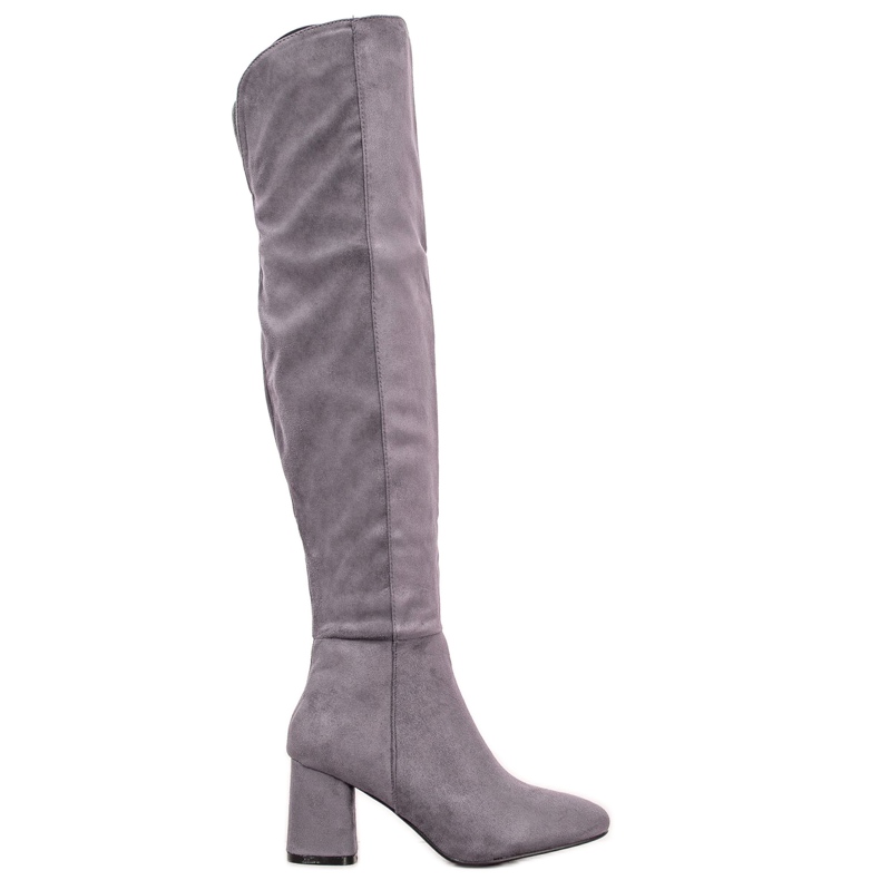 Seastar Botas elegantes en un poste gris