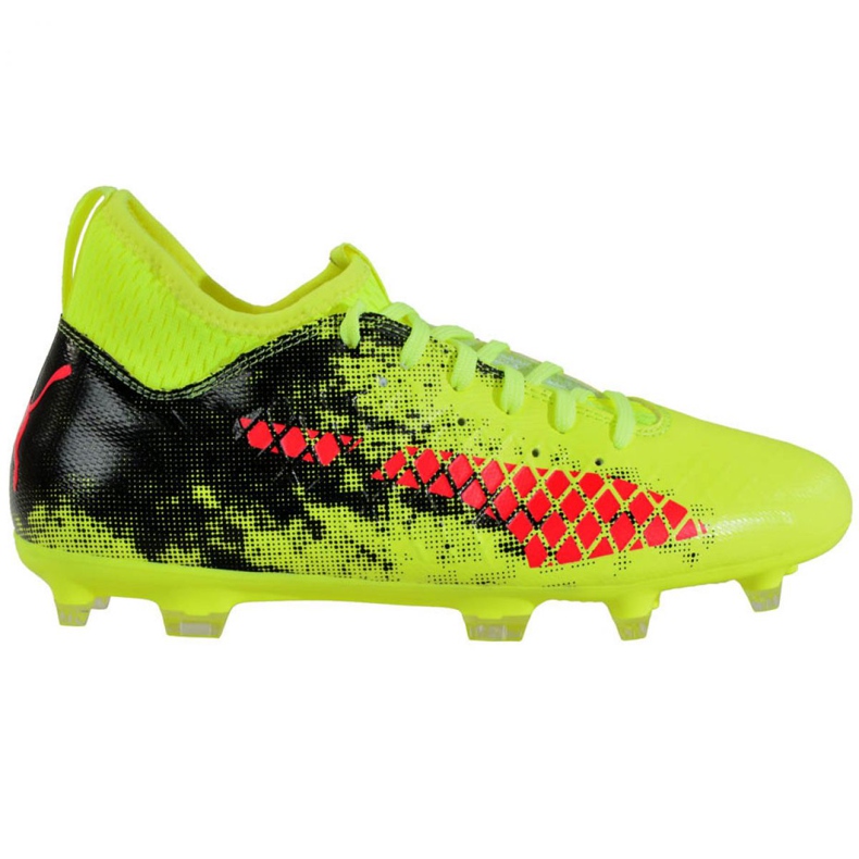 Botas de fútbol Puma Future 18.3 Fg Ag Jr 104332 01 multicolor verde