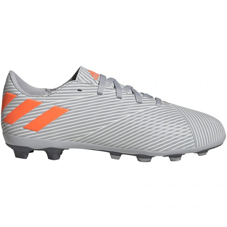 Botas de fútbol adidas Nemeziz 19.4 FxG Jr EF8305 multicolor gris